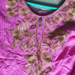 Pink Anarkali