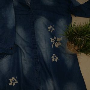 Vintage Denim XXL Kurti