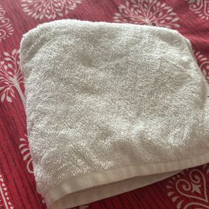 White Cotton Medium Napkin Towel