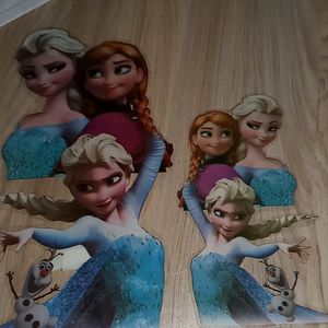 Elsa And Anna Wall Sticker