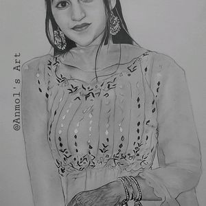 Only In 450rs Portrait Customized Artwork