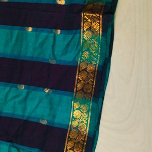 Multi Colour Cotton Silk Pure GadwalSaree