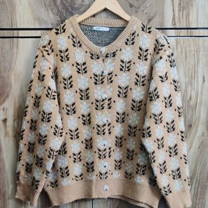 Light Brown Cardigan Size-42