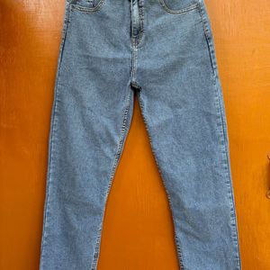 High Waist Blue Kotty Jeans