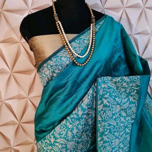 Fabric Saree Bangalore Handloom Raw Silk