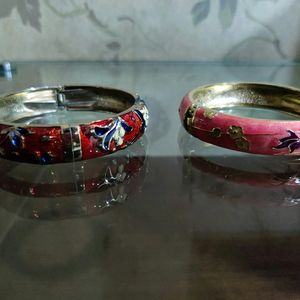 2 Bracelets Which are a Nice Indian wear Accessory