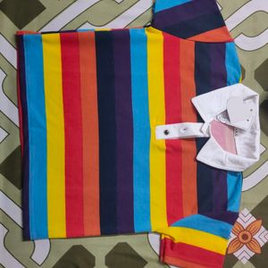 Multi Colour Crop top Very Soft Fabric