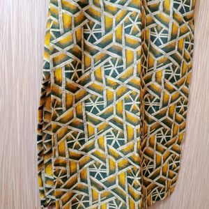 Xl Kurti Geometric Pattern