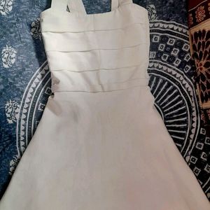 Beautiful White Cute Dress