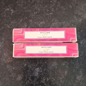 MyGlamm LIT Creamy Matte Lipstick Pack Of 2