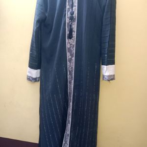 Dark Grey Abaya