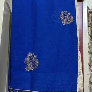 Myaara Wedding Saree With Stitched Blouse