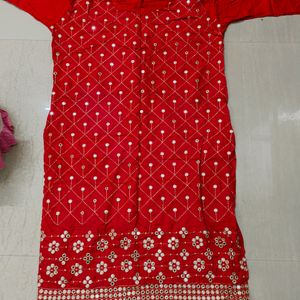 Beautiful Red Kurta