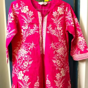 Hot Pink Kurti For Everyday Comfort