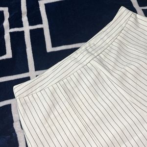 Black And White Striped Trousers