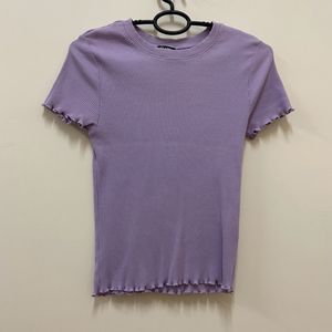 (NEW)Zudio lavender Top