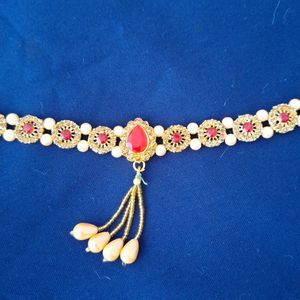 Red and Golden Kamarbandh/Belt