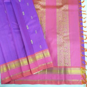 Kanchipuram  Pure korvai putta Silk Sarees
