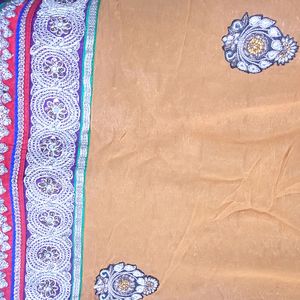 Beautiful Banarsi Plus Georgert Saree