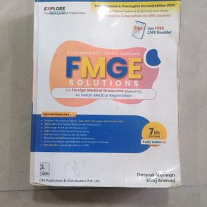 FMGE Solutions 7th Edition