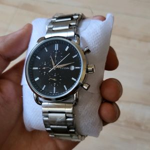 Fossil Chronograph Watch for Men Working Functions