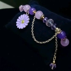 Beautiful Lavender 🪻 And Pink 🩷 Bracelet