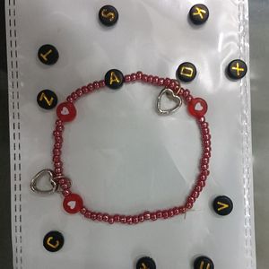 Initial Heart Bracelet