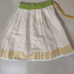 Ethnic Skirt Blouse Set For Junior Girls