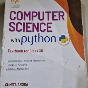 Class 12th Computer Science With Python