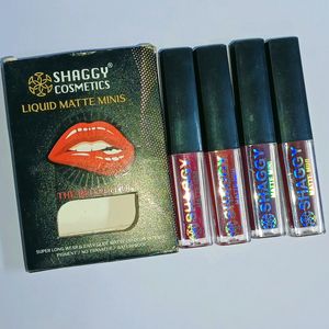 Shaggy Cosmetics Liquid Matte Minis In 4 Colours