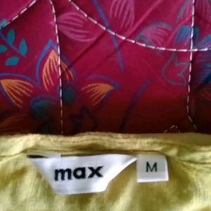 Max Brand Olive Green Kurti