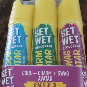 Combo 3 Setwet Deodorant In 1 Pack