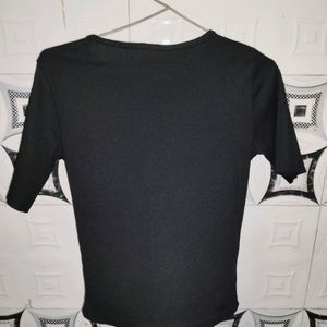 Casual Women Black Top