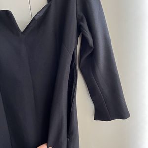 Zara Sexy Back Black  Dress