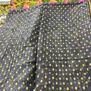 Used Cotton Jamdani Saree