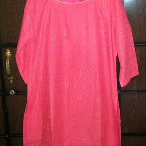 Rose Pink Kurta