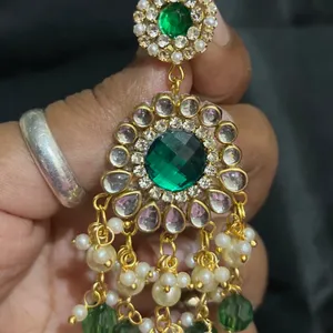 New Green Colour Earrings