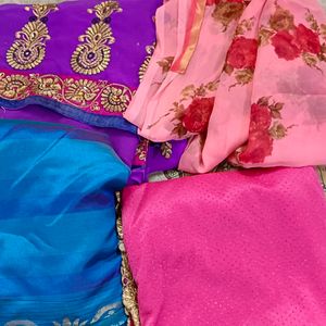 4 Sarees Combo