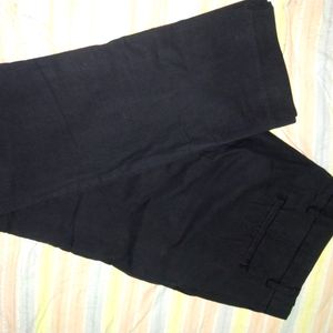 Gents Black Rayon Pant