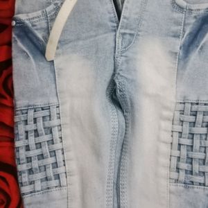 Girls Jeans And Winter Lowar Like New 2and 3 Years