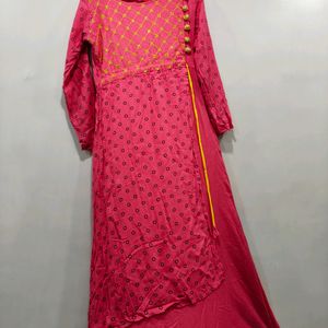 Beautiful Pink Kurti