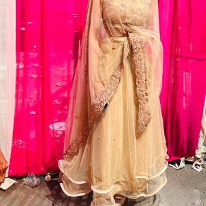 Golden Wedding Lehenga