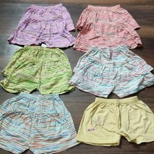 Soft Cotton Shorts Pack Of 11 For 3-6 Months Old