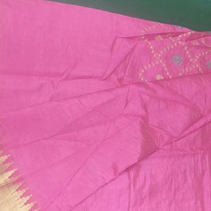 New Pink Saree