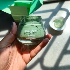 Dot And Key Green Clay Mask