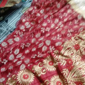 Readymade Designer Maroon Anarkali Dress