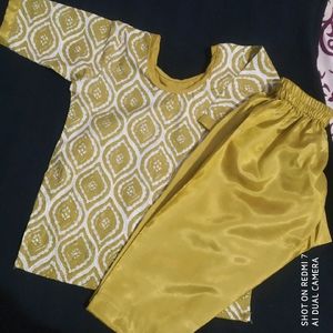 New Beautiful Shirt With Pant For Baby Girl