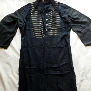 Black Kurta Kurti Zudio