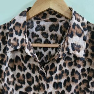 Cheetah Print One Piece Mid Length Women