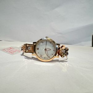 Silver Watch Rose Gold High Polish